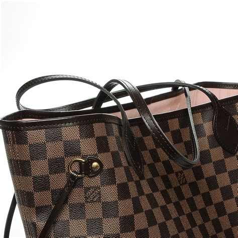 louis vuitton damier ebene neo neverfull mm rose ballerine|Louis Vuitton Damier Ebene backpack.